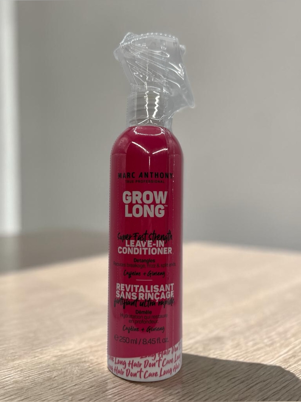 Marc Anthony Grow Long Leave-In Conditioner Spray‎ 8.4oz Biotin Frizz Repair
